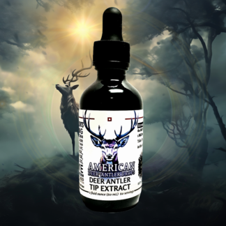 Deer Antler Tip Extract | 2 Ounce Alcohol Tincture